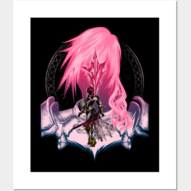 Lightning of FFXIII Wall Art by plonkbeast